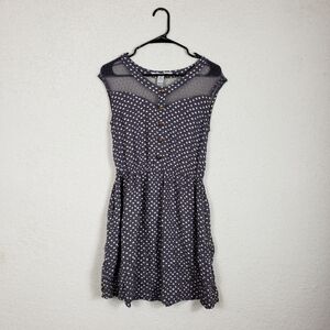 American rag cute polka dot dress size small